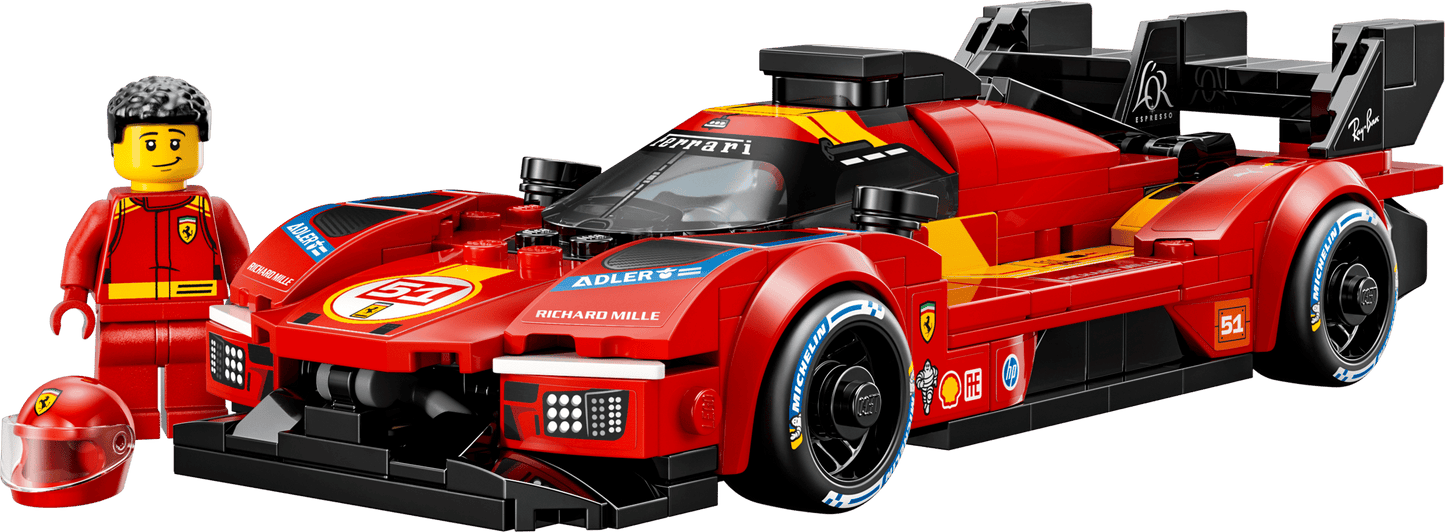 Speed Champions: Ferrari 499P Building Set