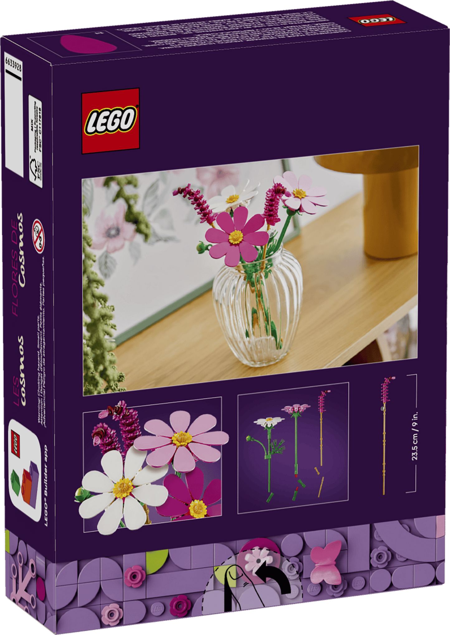 Botanicals: Cosmos Flowers Building Set