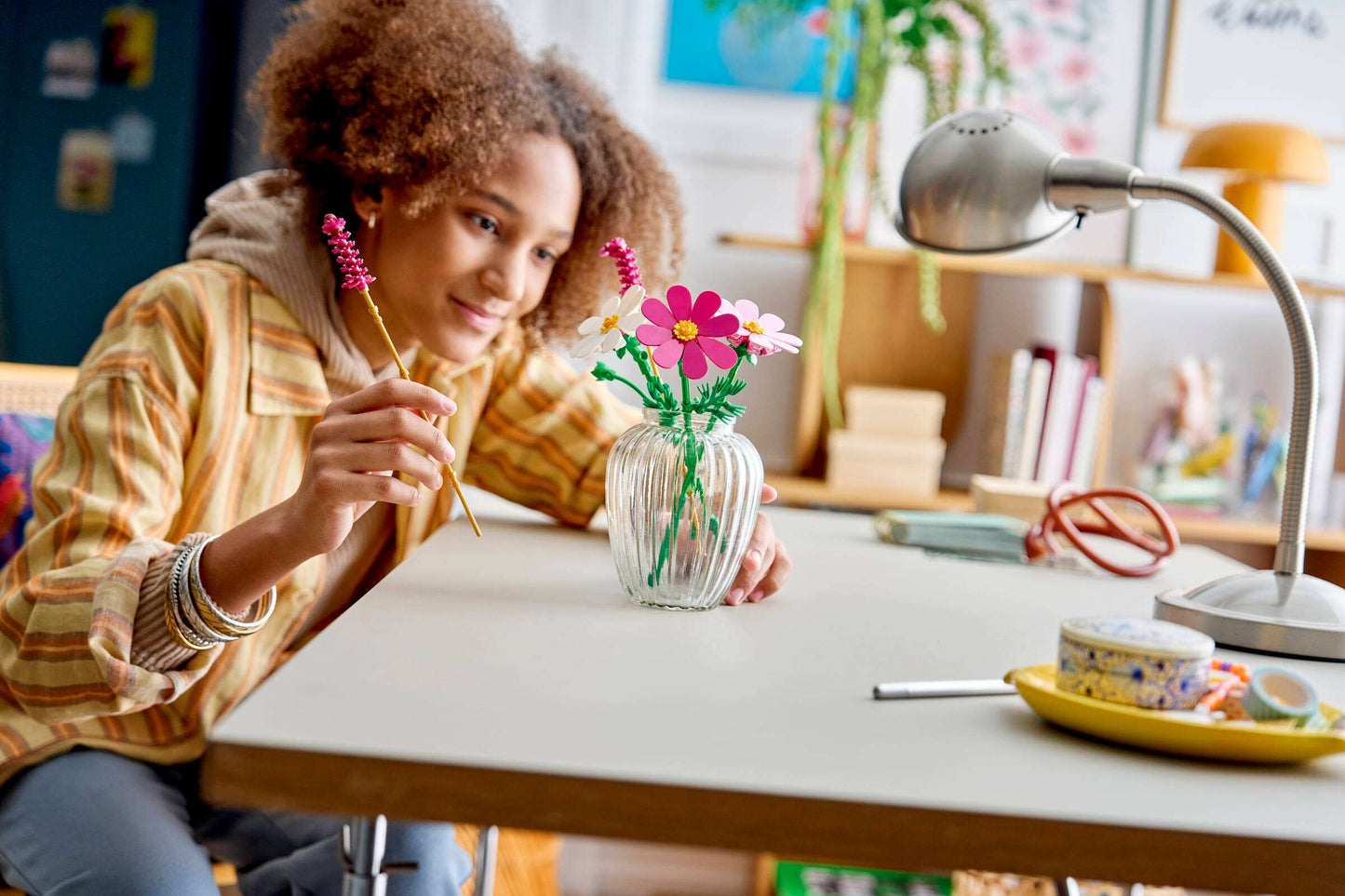 Botanicals: Cosmos Flowers Building Set