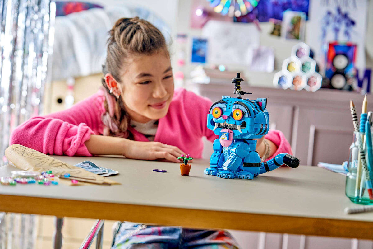 KPop Demon Hunters Derpy Tiger & Sussie Bird Building Set
