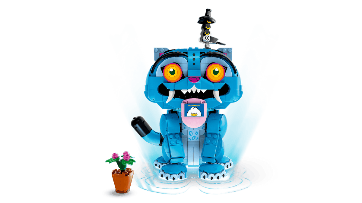 KPop Demon Hunters Derpy Tiger & Sussie Bird Building Set
