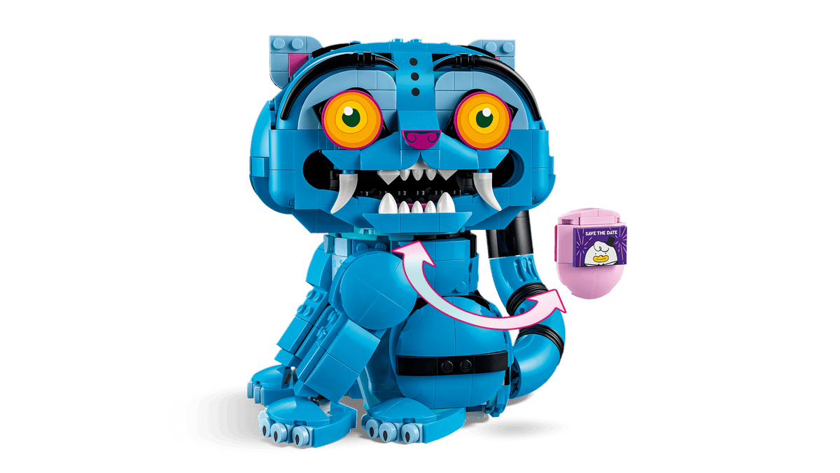 KPop Demon Hunters Derpy Tiger & Sussie Bird Building Set