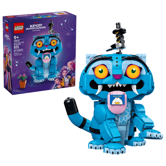 KPop Demon Hunters Derpy Tiger & Sussie Bird Building Set