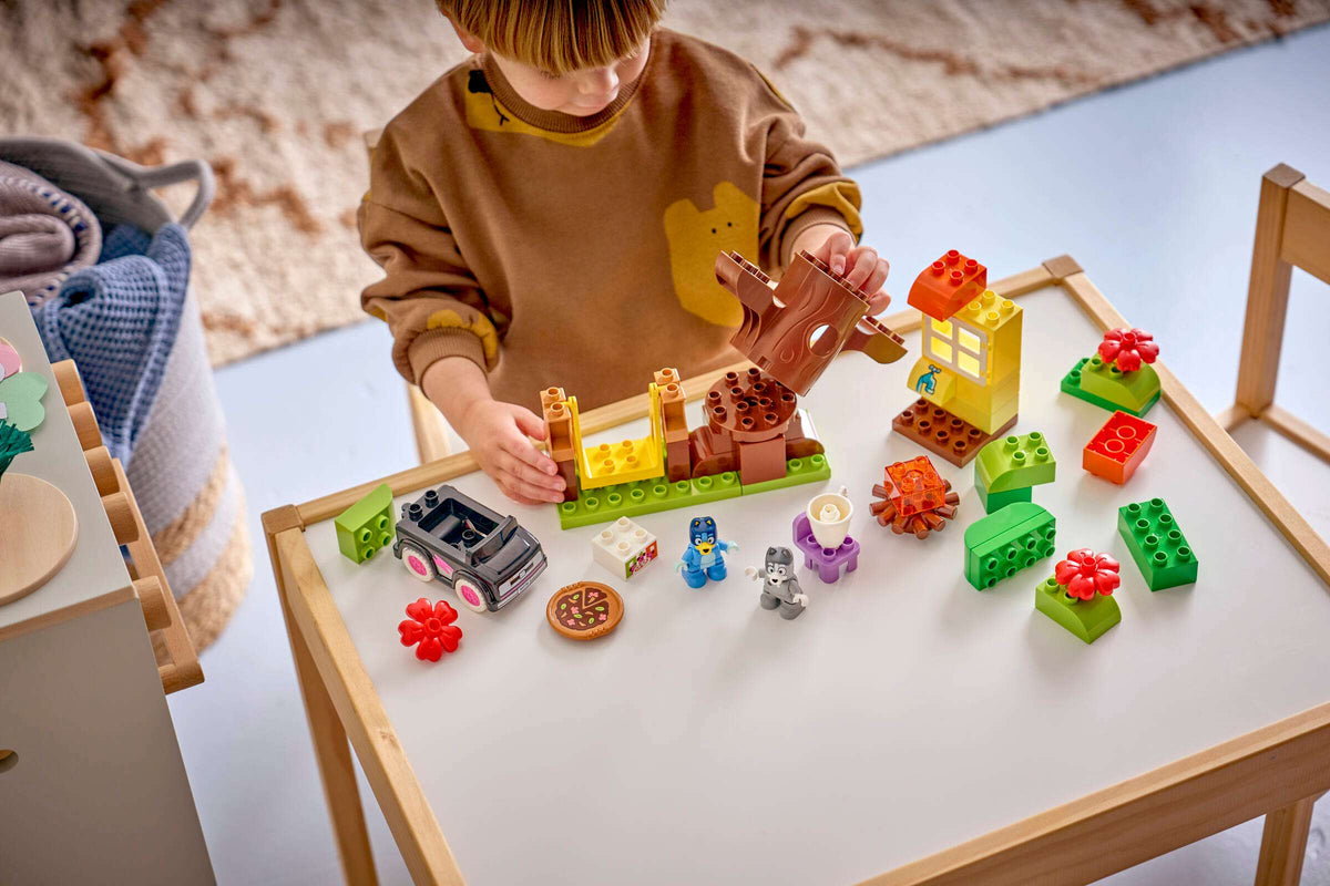 Duplo: Pizza Girls with Muffin & Bluey Building Set
