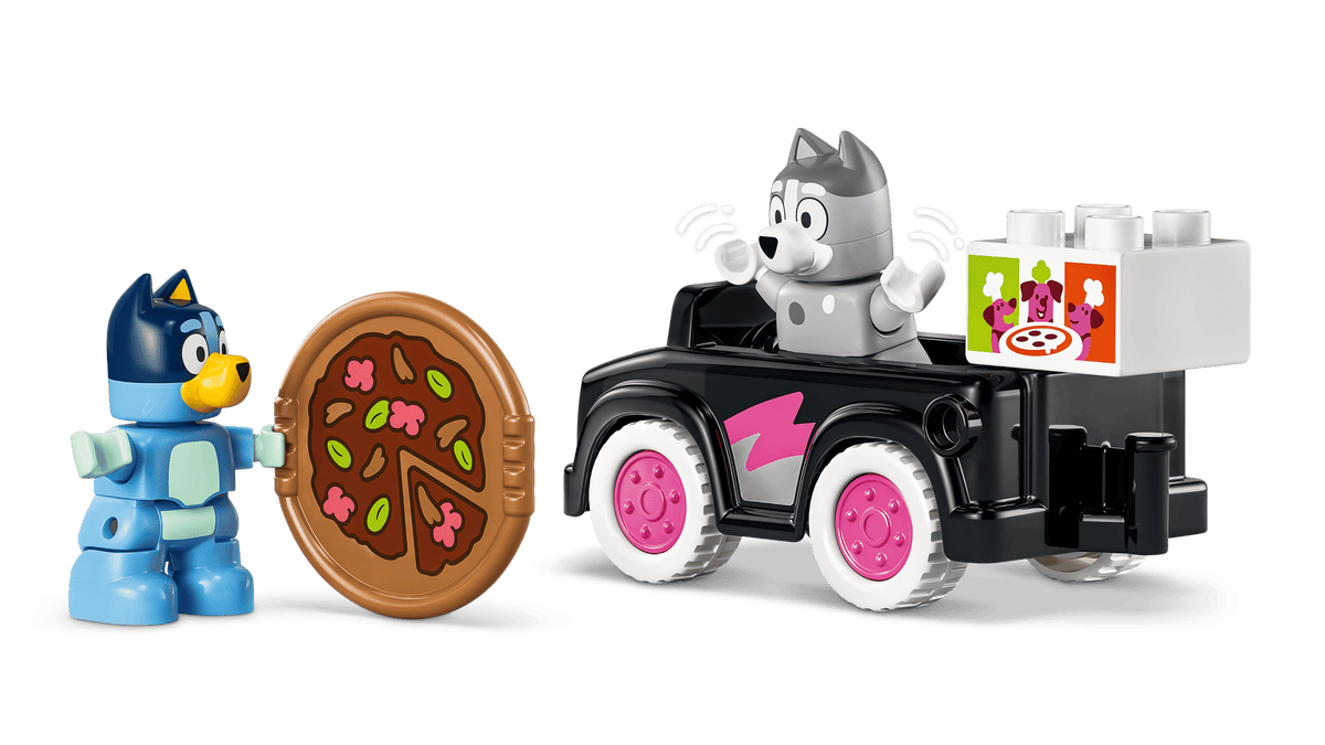 Duplo: Pizza Girls with Muffin & Bluey Building Set
