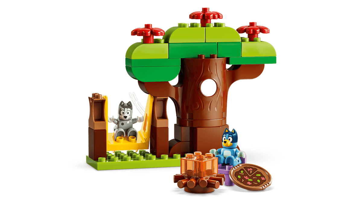 Duplo: Pizza Girls with Muffin & Bluey Building Set