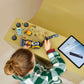 City: Yellow Backhoe Loader Building Set
