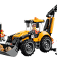 City: Yellow Backhoe Loader Building Set