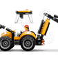 City: Yellow Backhoe Loader Building Set