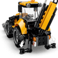 City: Yellow Backhoe Loader Building Set