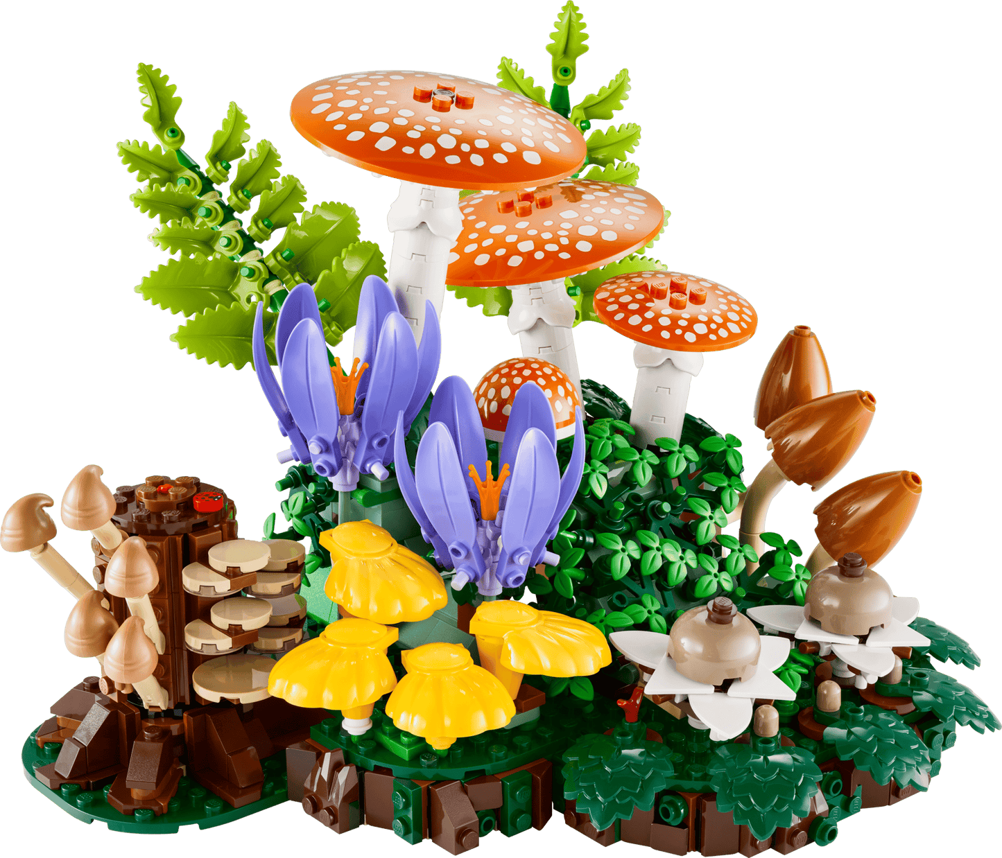 Botanicals: Woodland Mushrooms Building Set