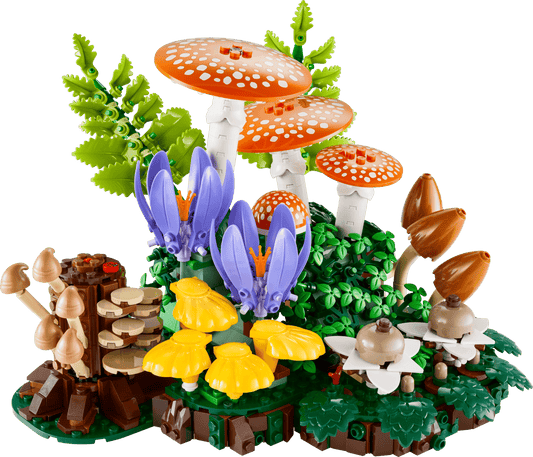 Botanicals: Woodland Mushrooms Building Set