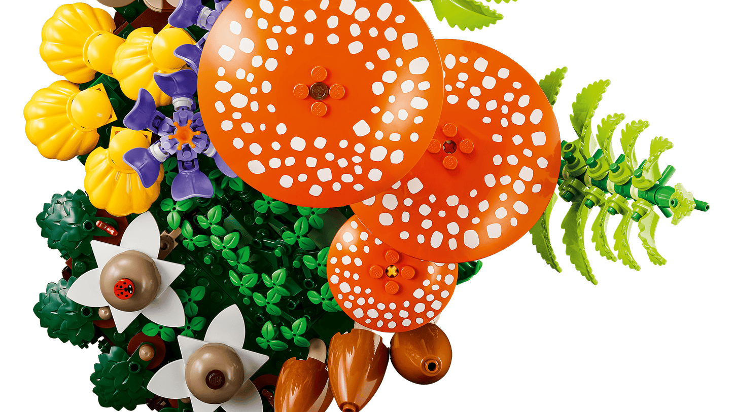 Botanicals: Woodland Mushrooms Building Set