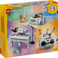 Creator: Music Decor Piano with Cat Building Set