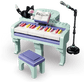 Creator: Music Decor Piano with Cat Building Set