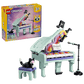 Creator: Music Decor Piano with Cat Building Set