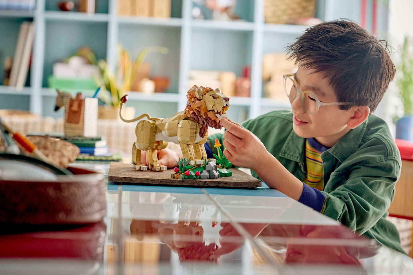 Creator: Wild Animals - Majestic Lion Building Set