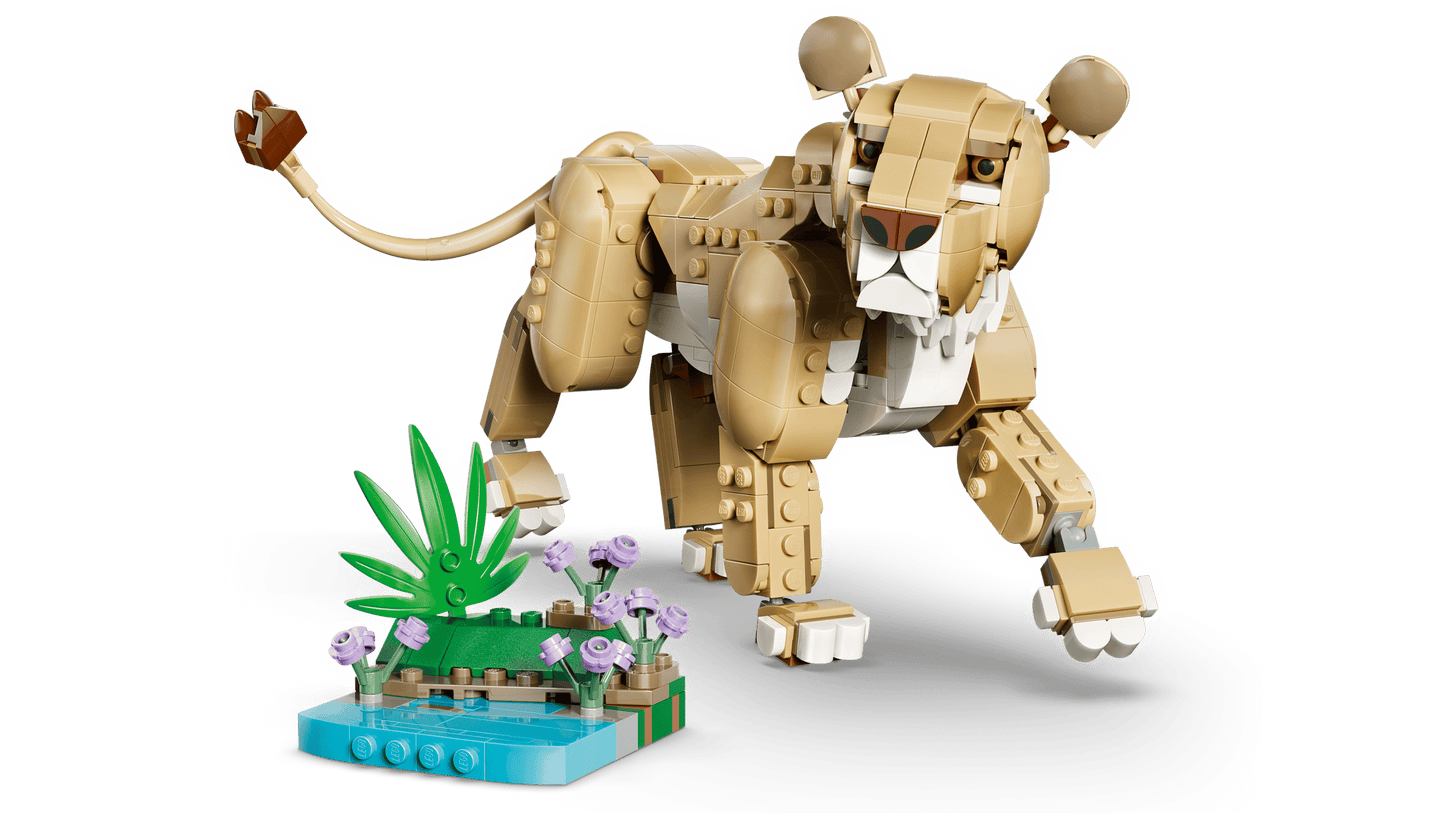 Creator: Wild Animals - Majestic Lion Building Set