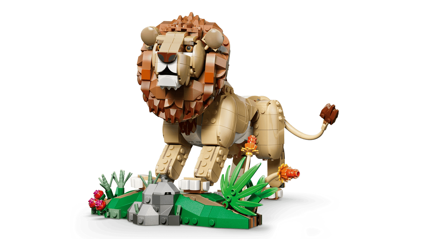 Creator: Wild Animals - Majestic Lion Building Set