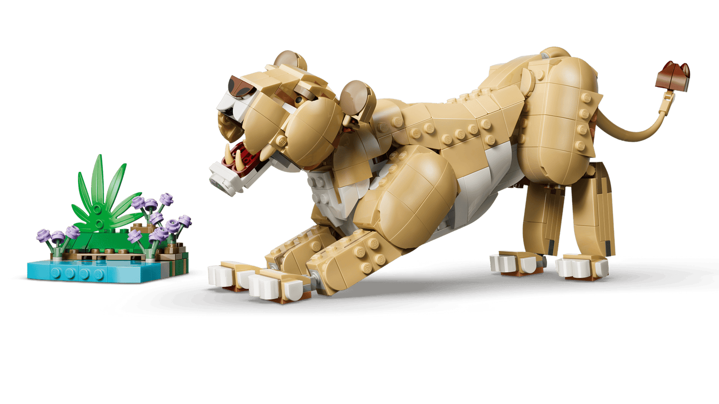 Creator: Wild Animals - Majestic Lion Building Set