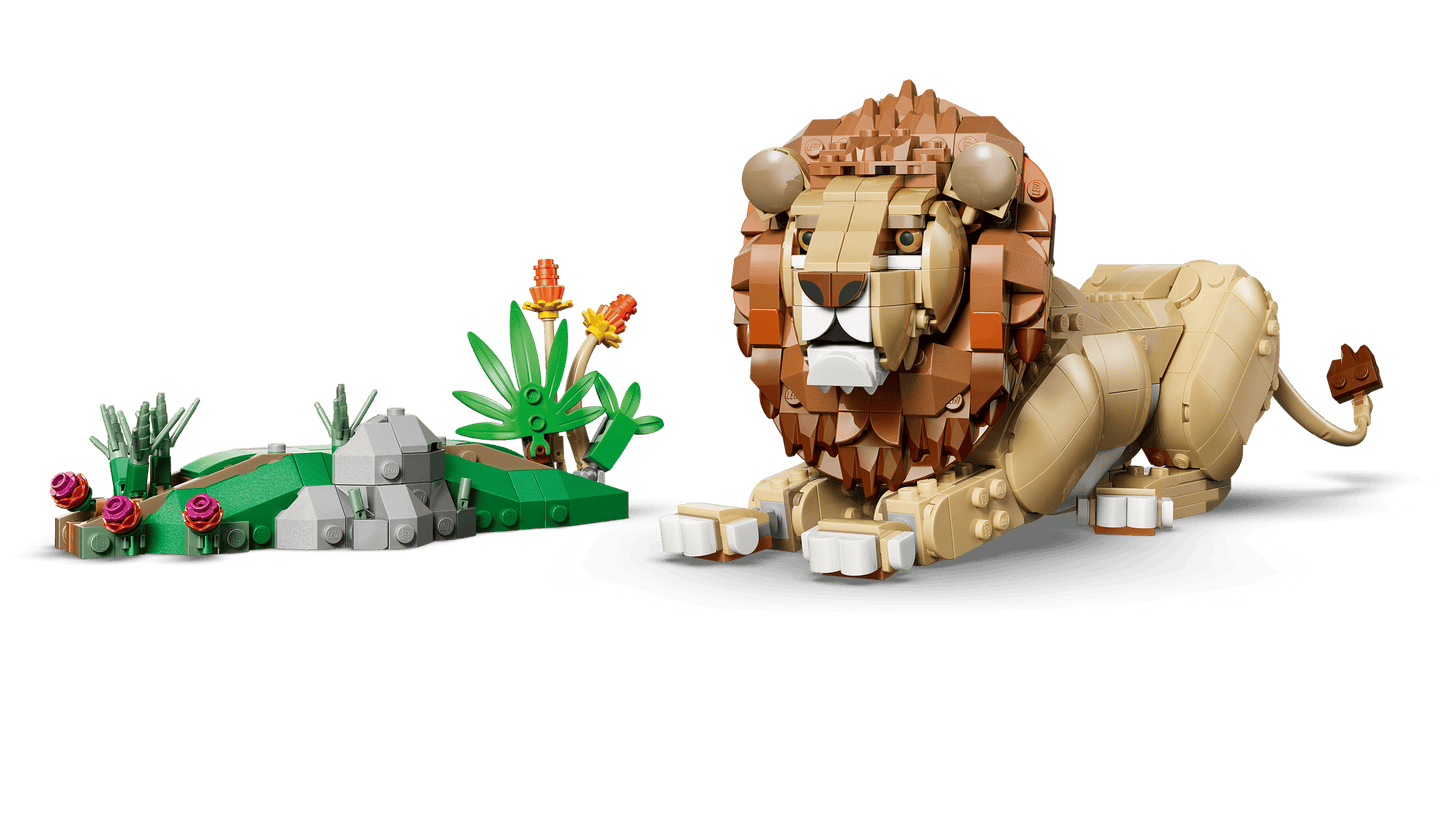 Creator: Wild Animals - Majestic Lion Building Set