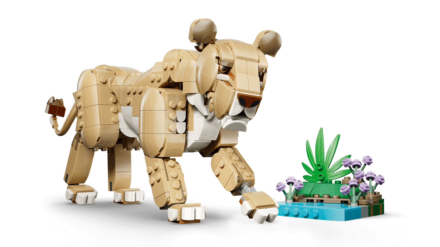 Creator: Wild Animals - Majestic Lion Building Set