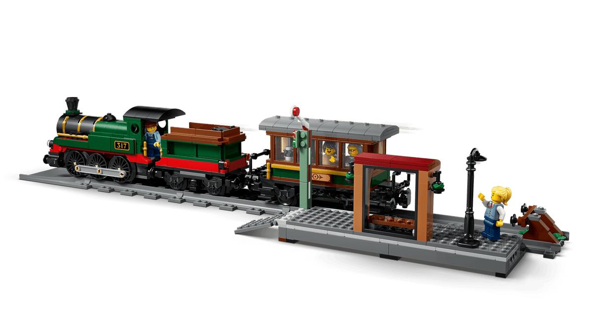 City: Vintage Steam Train Building Set