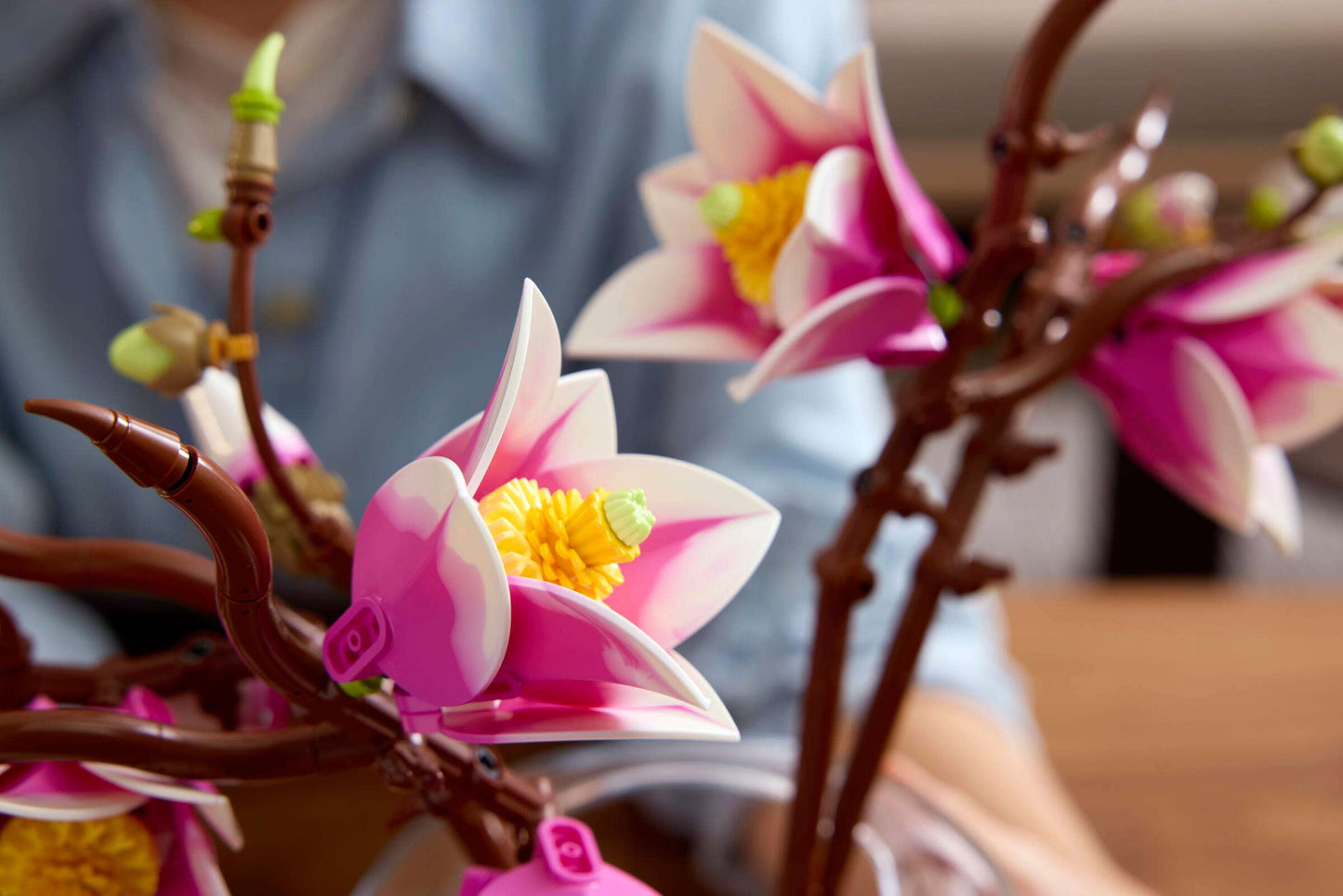 Botanical Collection: Magnolia Branches Building Kit
