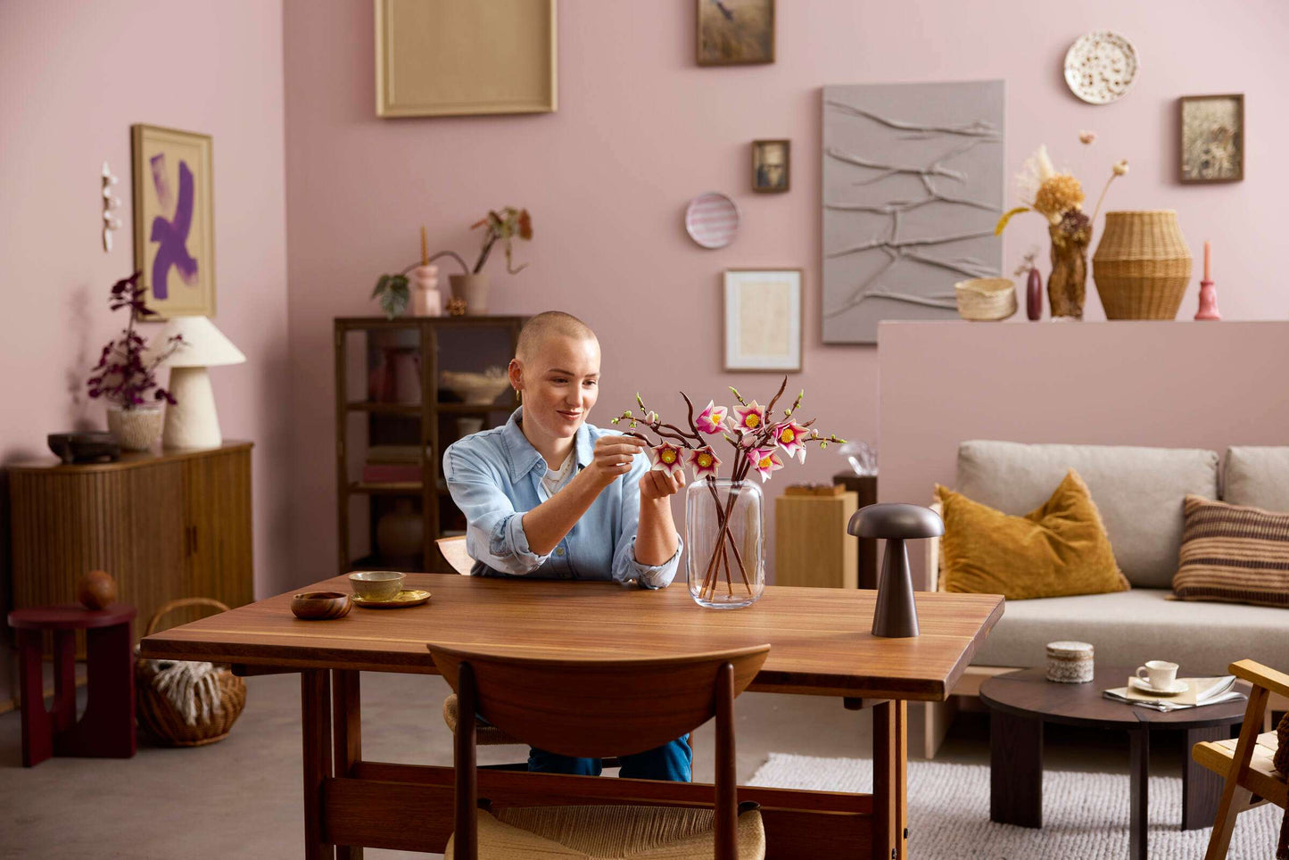 Botanical Collection: Magnolia Branches Building Kit
