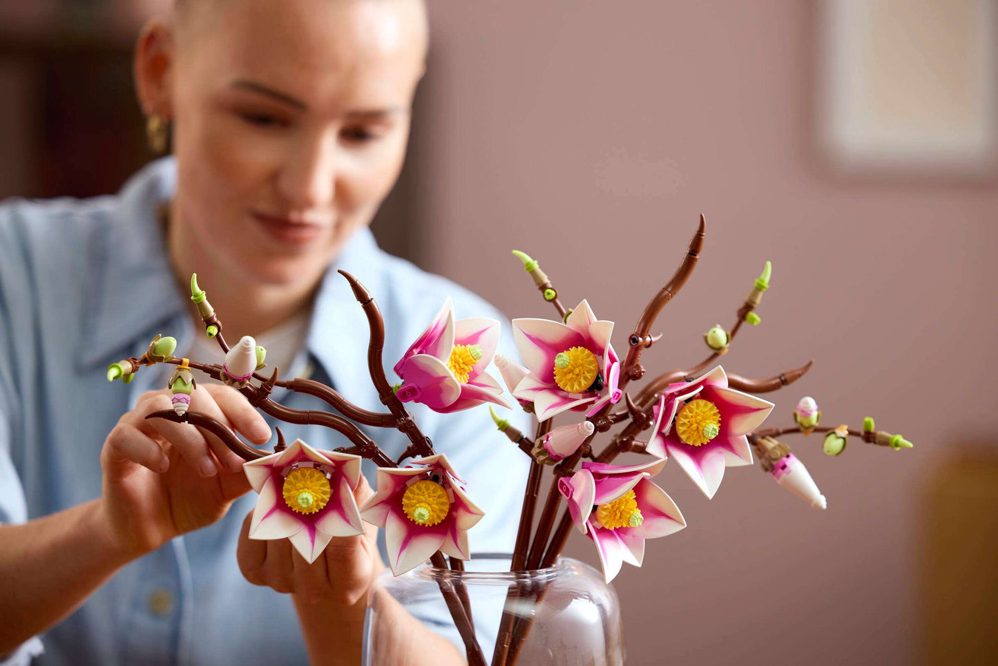 Botanical Collection: Magnolia Branches Building Kit