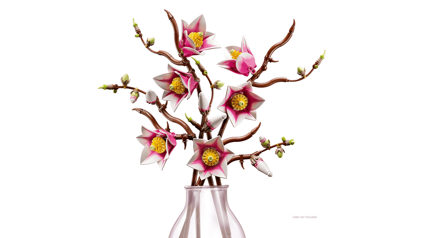 Botanical Collection: Magnolia Branches Building Kit