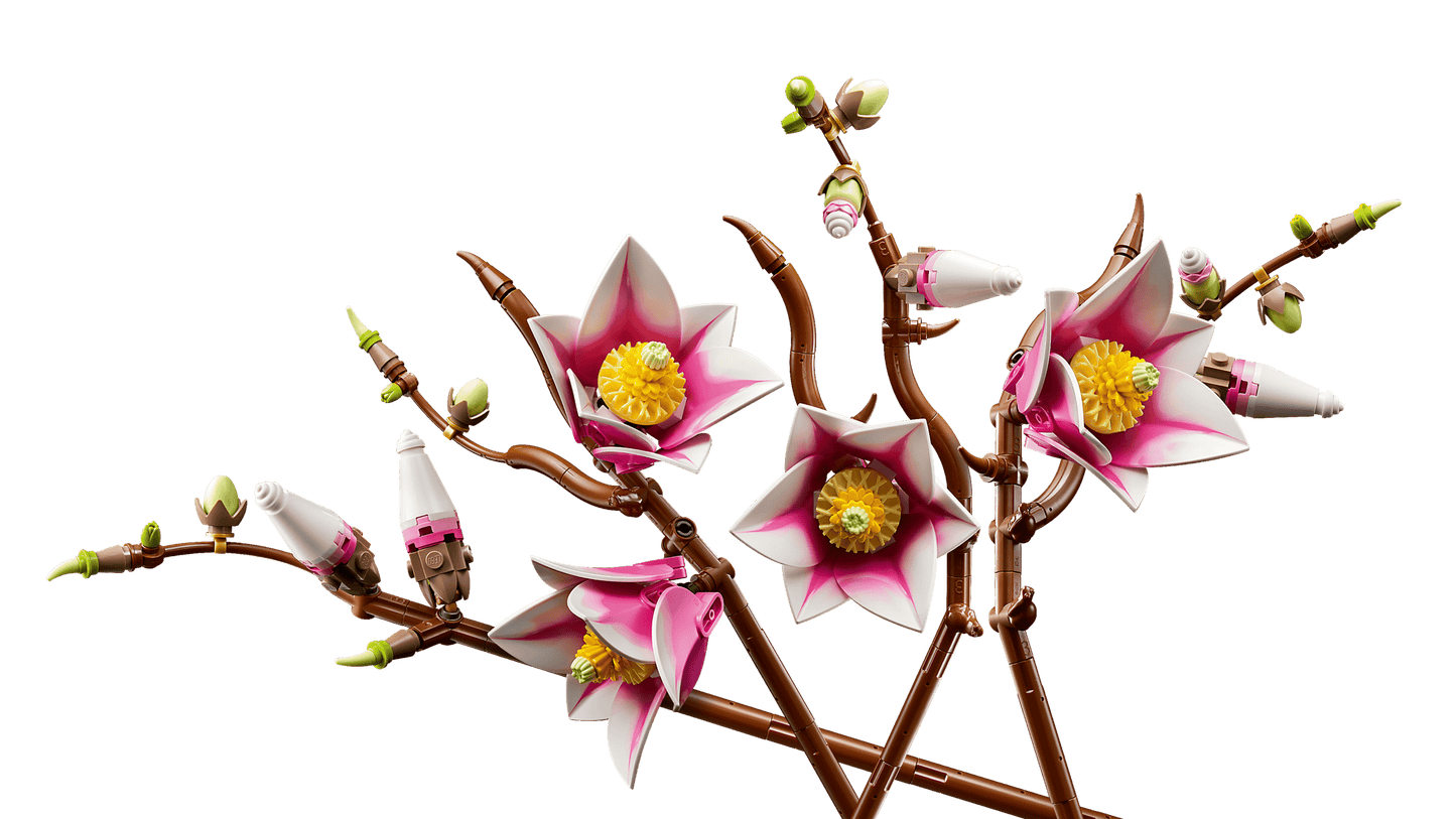 Botanical Collection: Magnolia Branches Building Kit