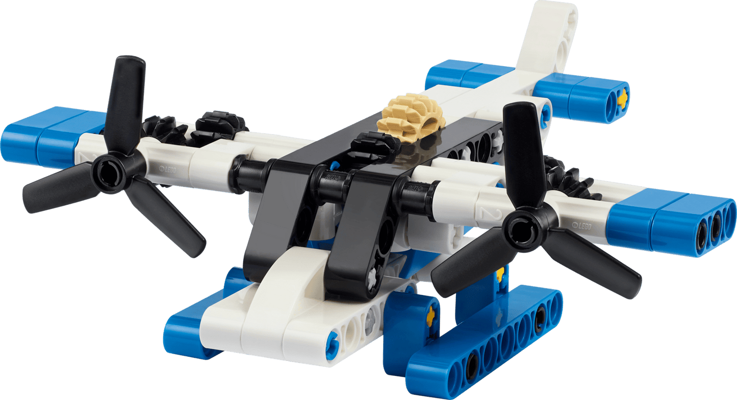 Technic: White Seaplane Building Pack