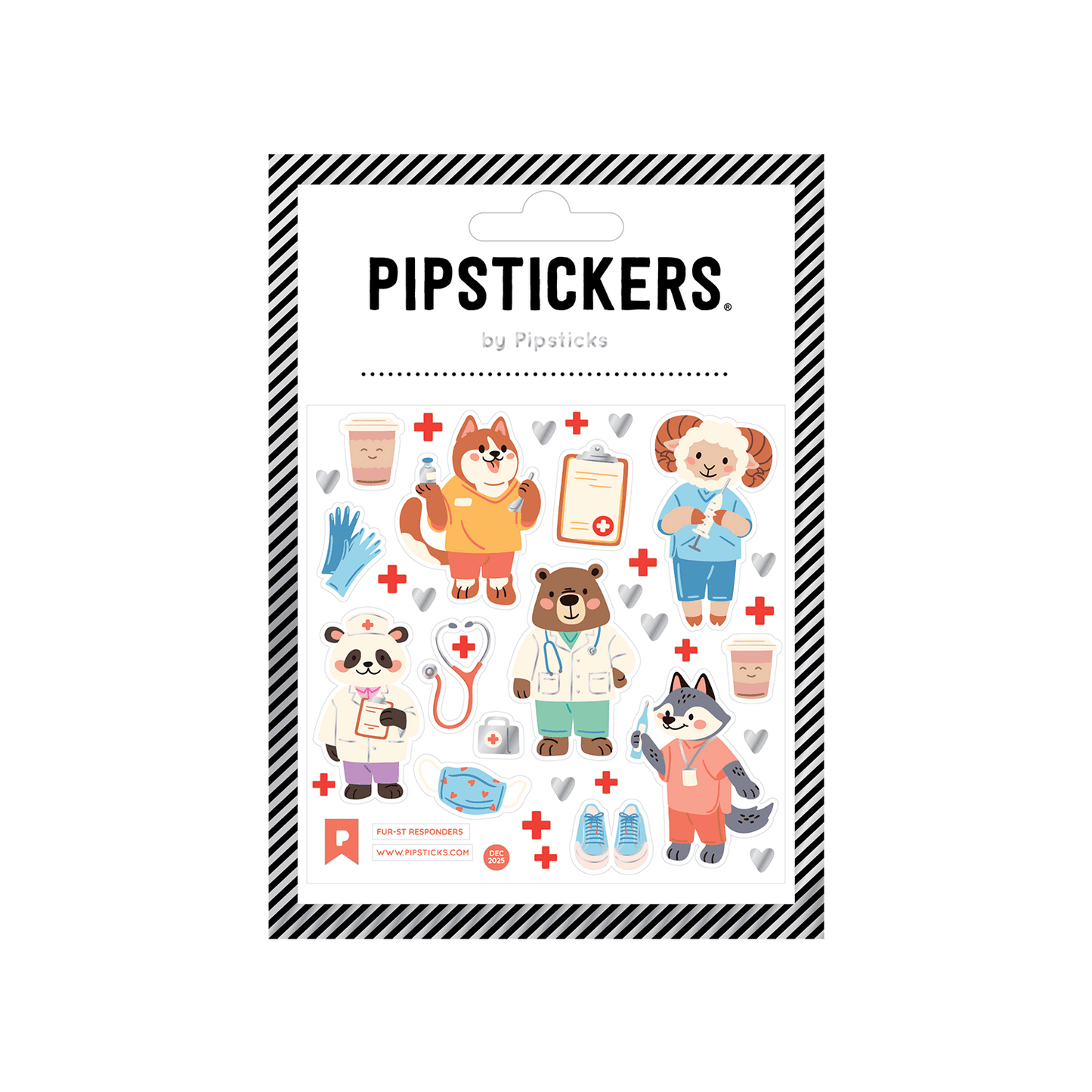 Fur-st Responders Stickers