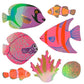 Pearl Colourful Tropical Fish Stickers