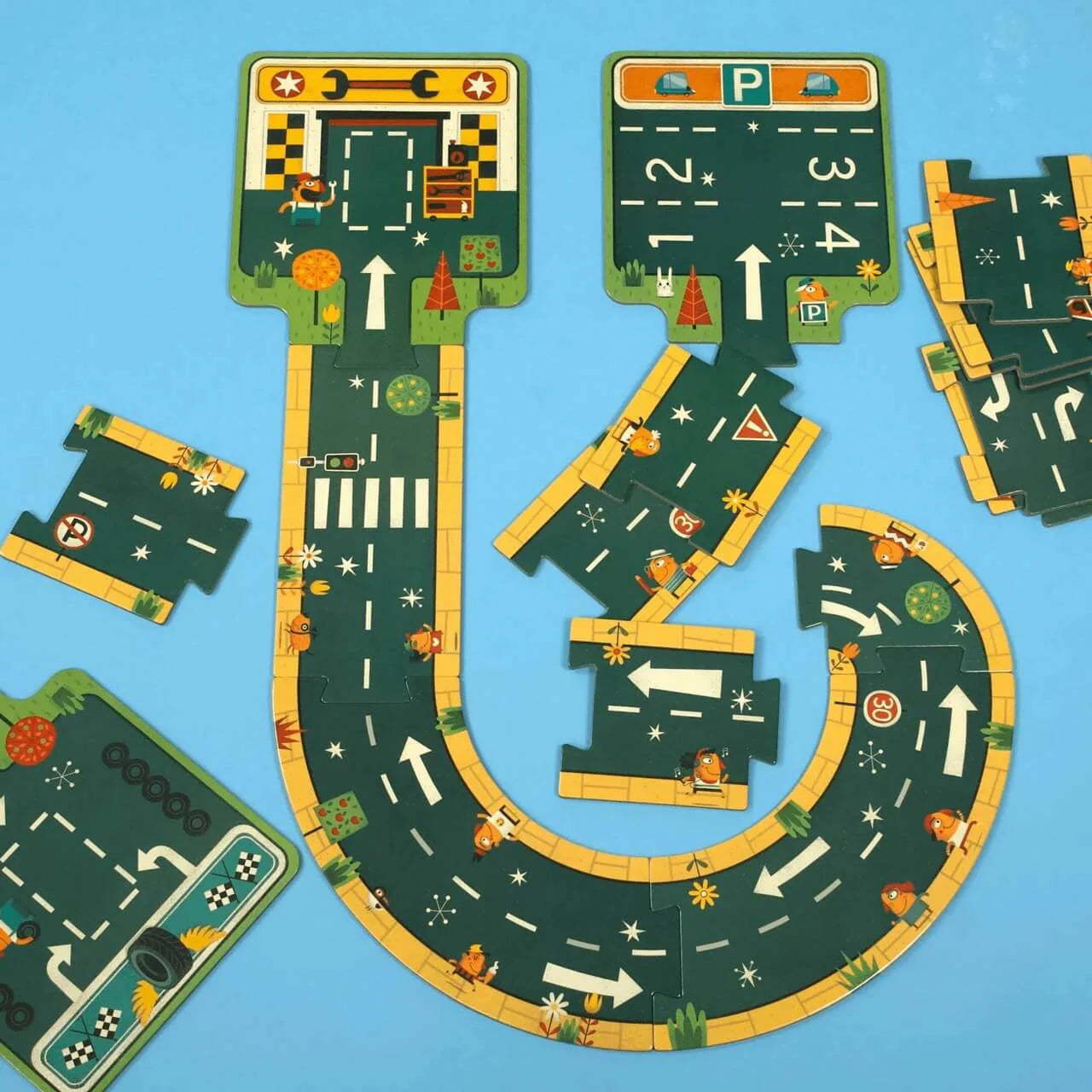 Roads Pop-to-Play Puzzle