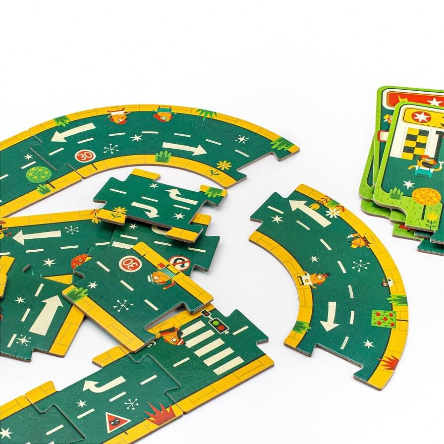 Roads Pop-to-Play Puzzle