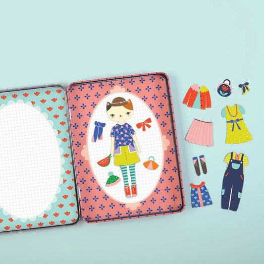 Cat Fashion Magnetic Play Set