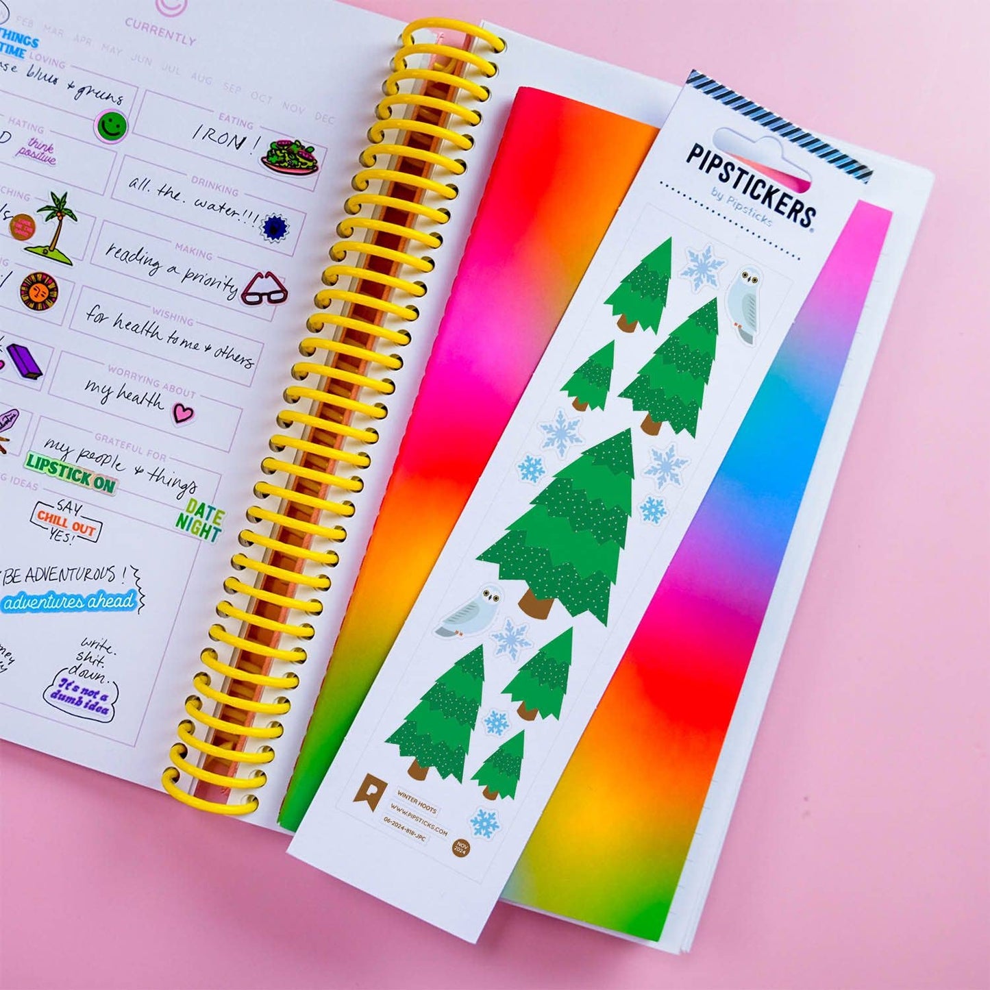 Winter Hoots Stickers