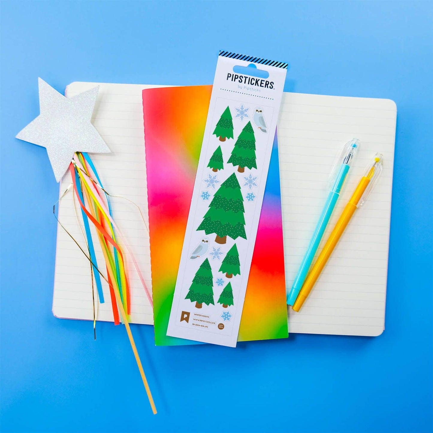 Winter Hoots Stickers