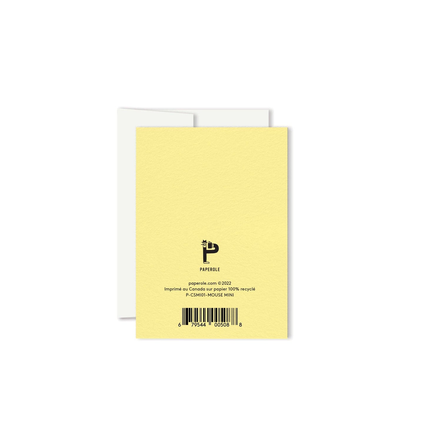 Mouse Miniature Greeting Card