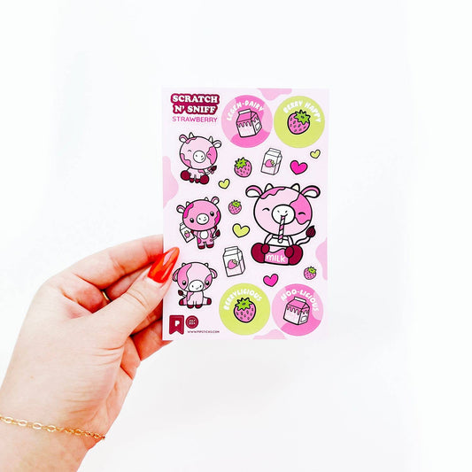 Legen-dairy Berry Scratch 'n Sniff Stickers