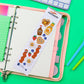 Googly Eyed Eye-conic Eats Stickers