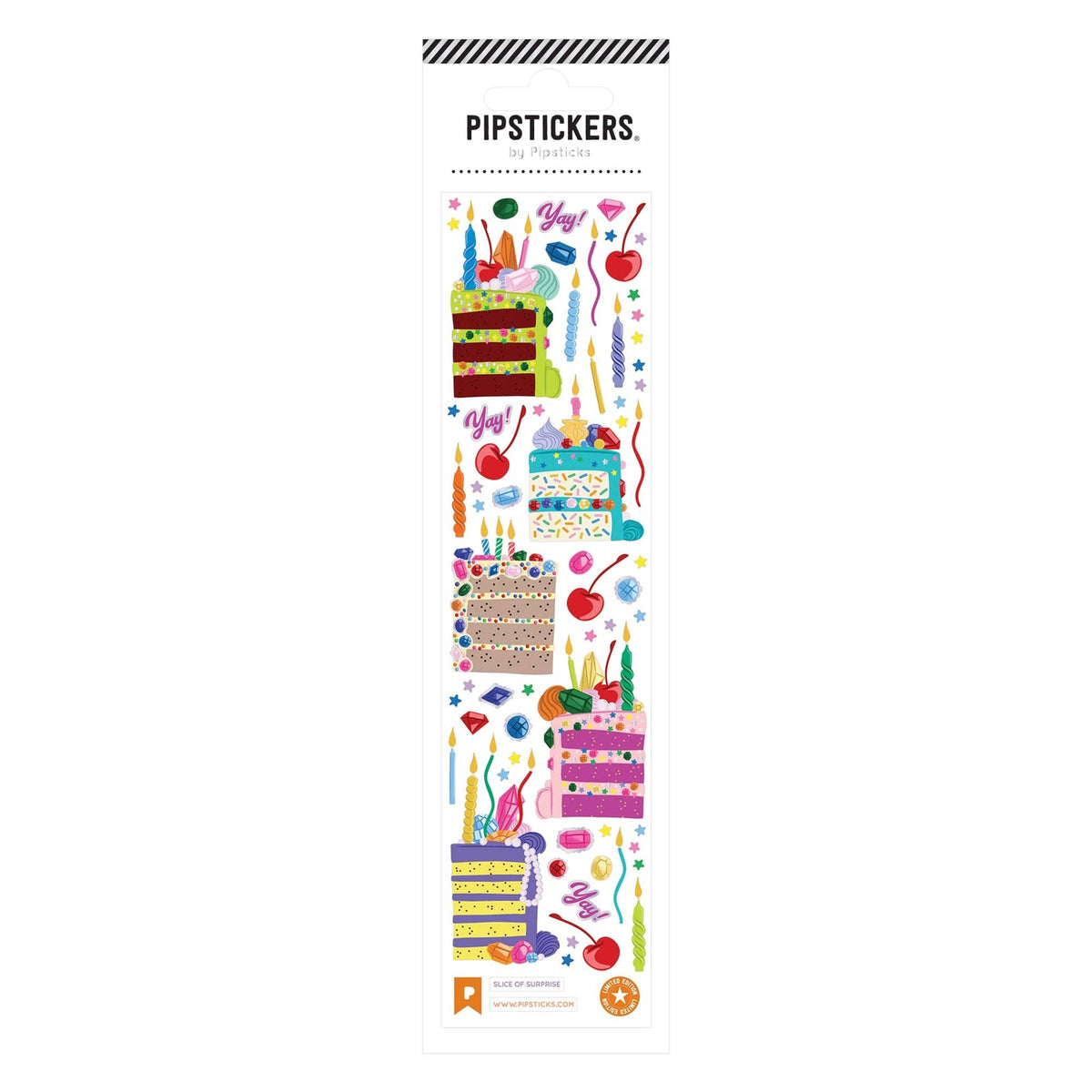 Slice of Surprise Stickers