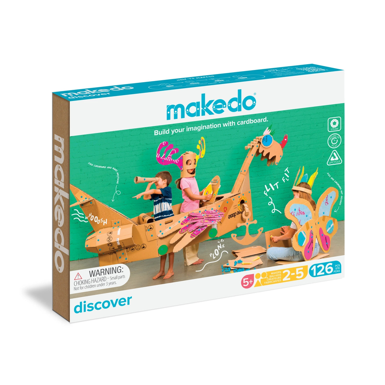 Discover Cardboard Building Kit