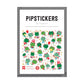 Fancy Frog Fête Stickers