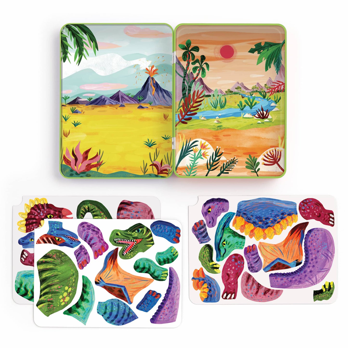 Dino Mix-Up Magnetic Build-It Play Set