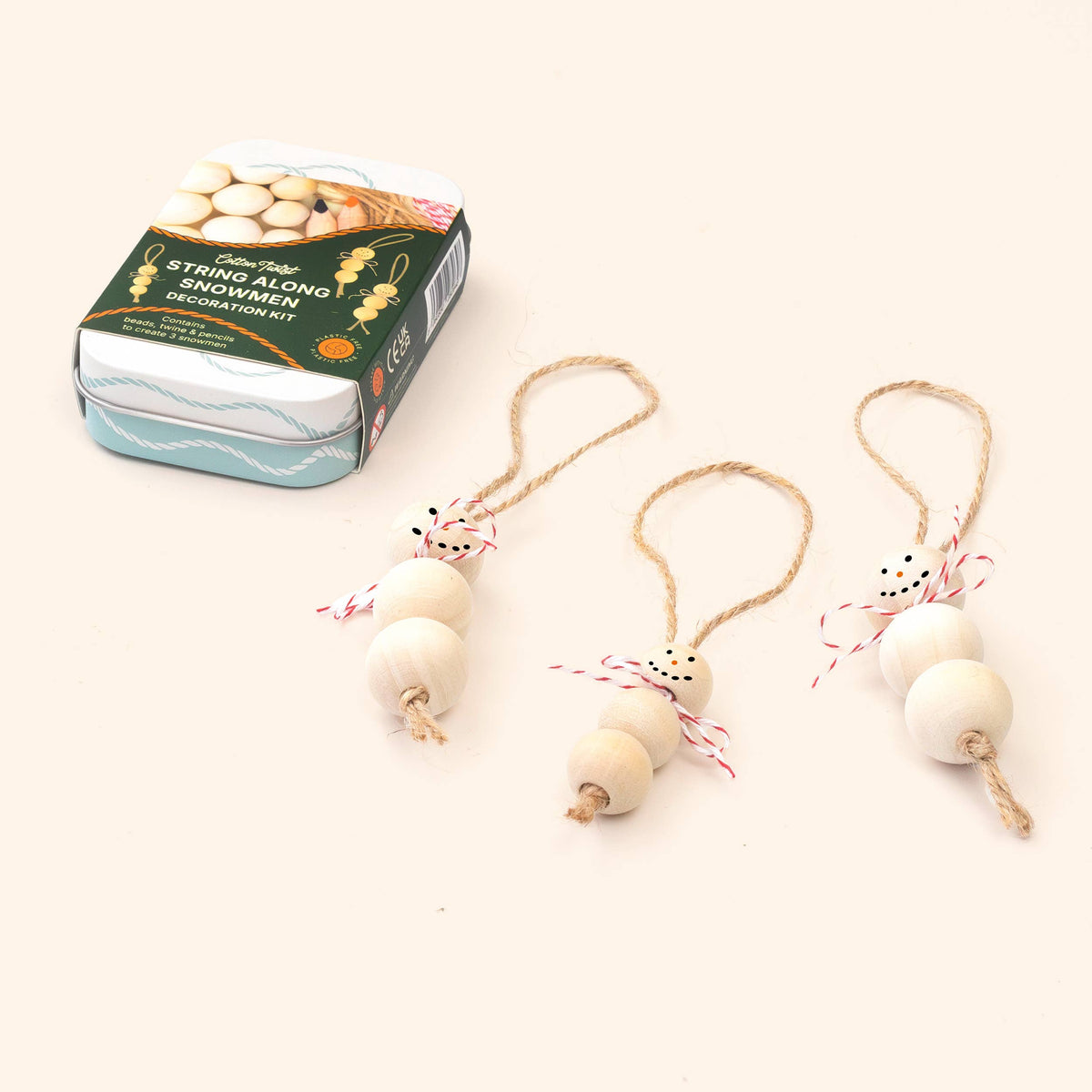 Make Your Own Christmas Snowman Decorations