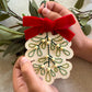 Make Your Own Stitched Mistletoe Decoration