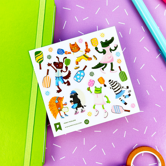 Perky Picklers Stickers